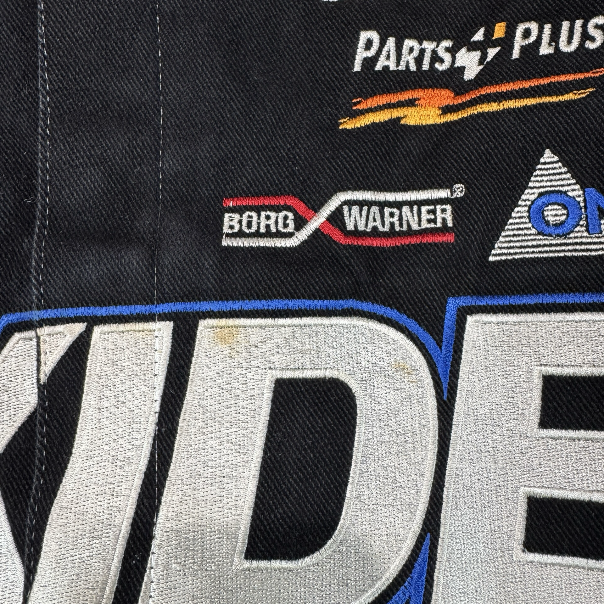 Vintage 2000 NASCAR Exide Roush Racing Ford Jacket JH Design Made in USA Mens L