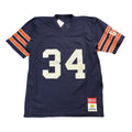 Vintage MacGregor Sand-Knit NFL Chicago Bears 34 Payton Jersey Navy Mens L