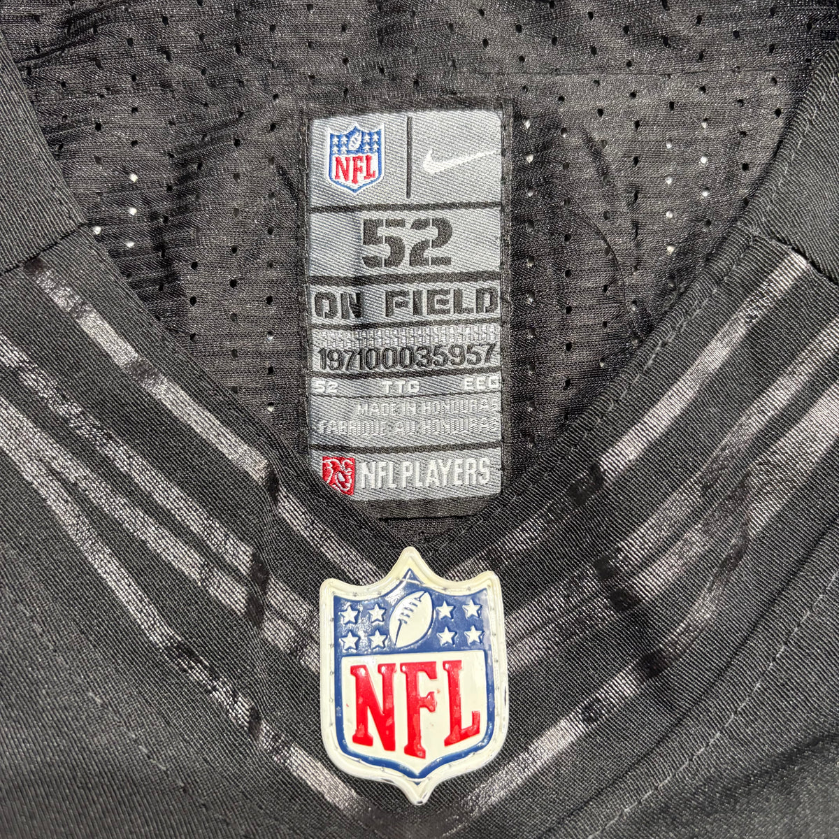 Nike NFL On Field Detroit Lions 81 Black Stitched Football Jersey Mens 52