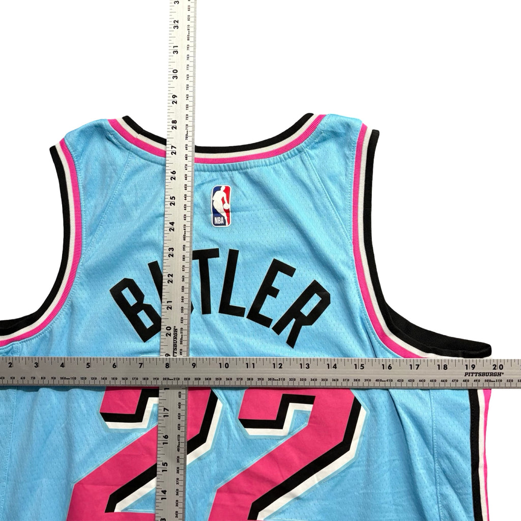 Nike Miami Heat Jimmy Butler 22 Vice City Swingman Basketball Jersey Mens M 44