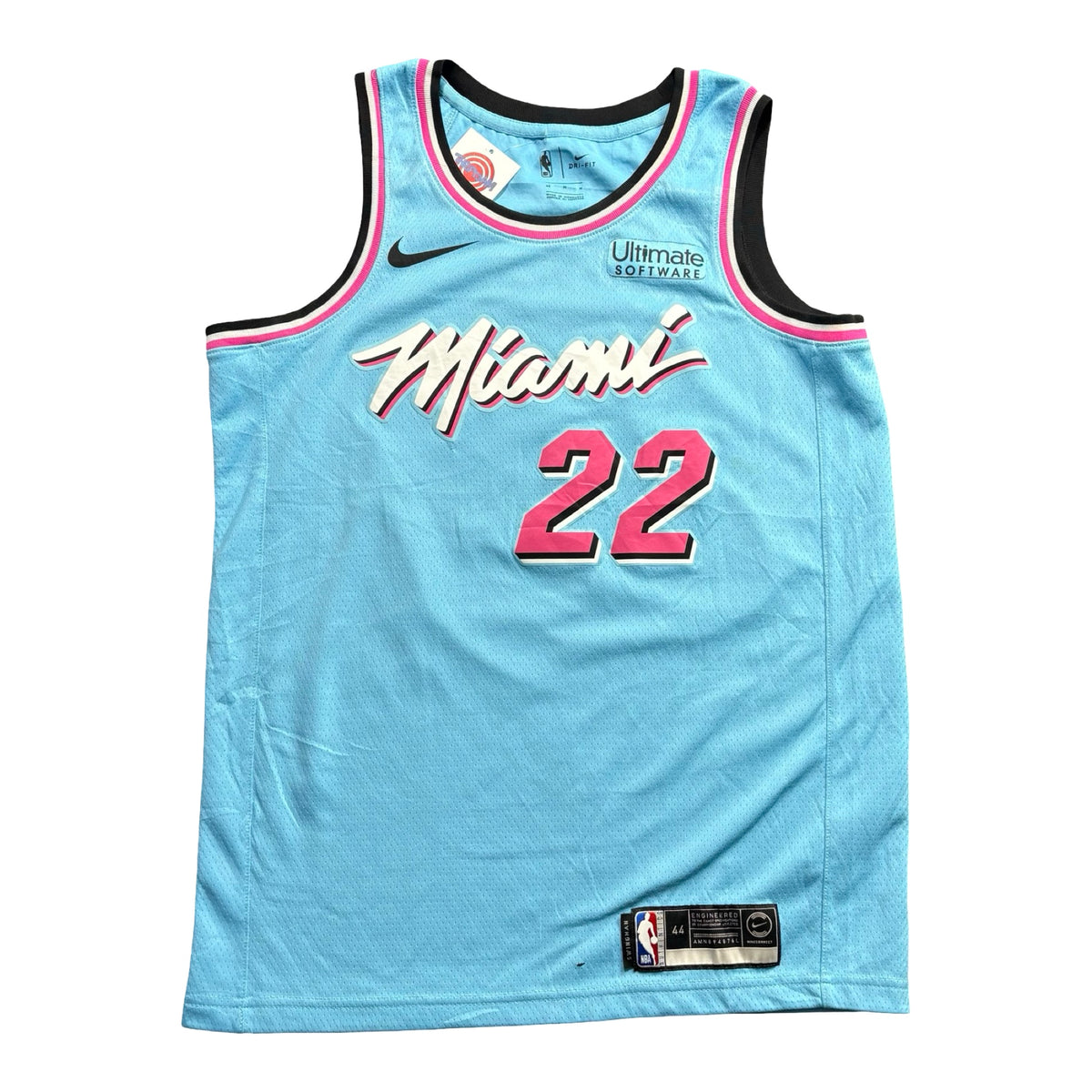 Nike Miami Heat Jimmy Butler 22 Vice City Swingman Basketball Jersey Mens M 44