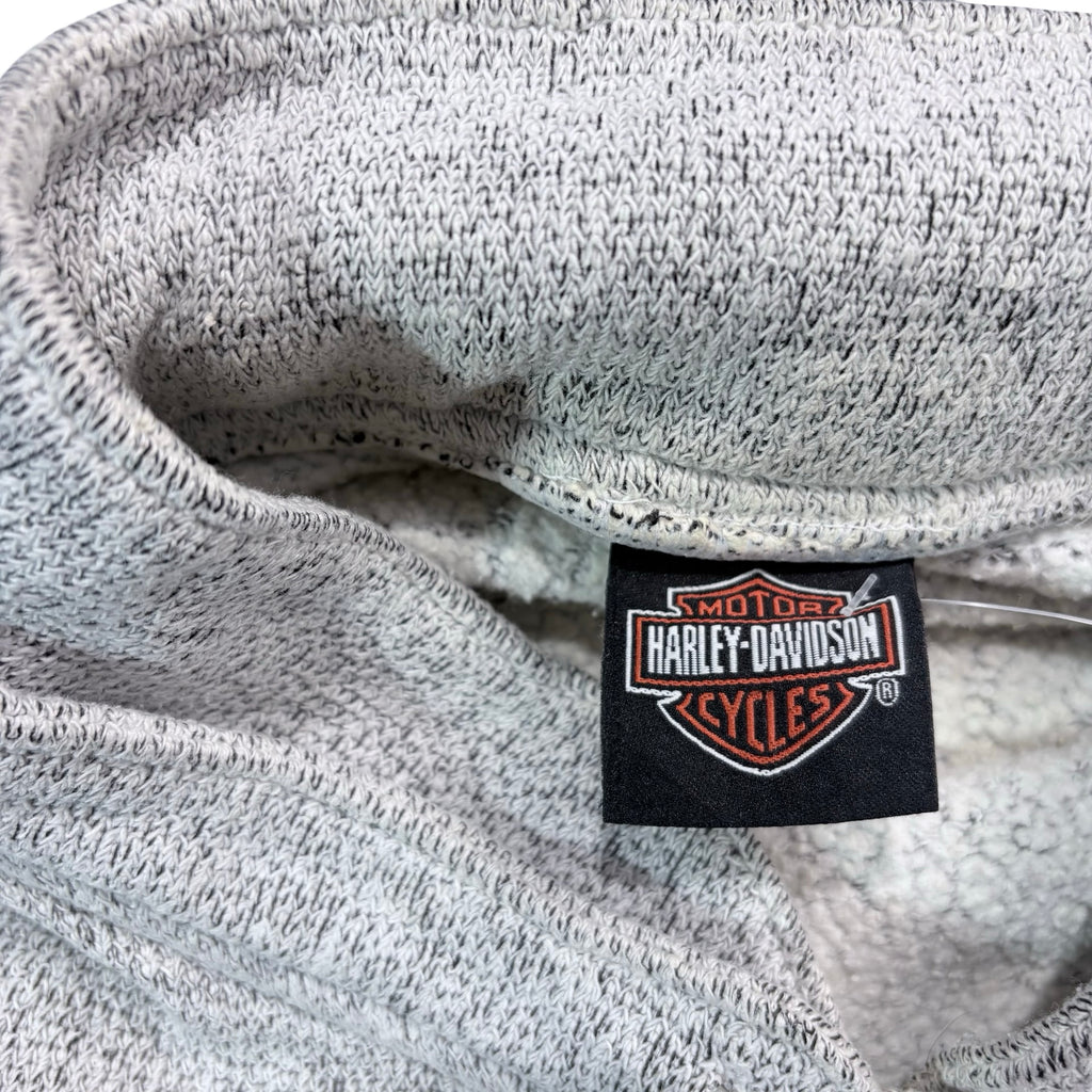 Harley-Davidson hoodie neck tag