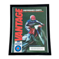 Vintage 1985 Vantage Cigarettes Motocross Ad