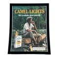 Vintage 1984 Camel Lights Jungle Explorer Ad