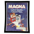 Vintage 1989 Magna Cigarettes Framed Ad