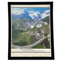 Vintage 1987 Framed Tour De France Cycling Editorial Print