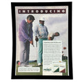 Vintage 1988 Framed R.J. Reynolds Tobacco Golf Ad