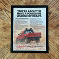 1989 Chevy S-10 Baja 4x4 Powerful Change of Heart Vintage Truck Ad