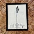 1980's Nissan Pikes Peak Altitude Record Vintage Truck Magazine Ad with Frame
