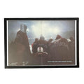 Vintage 1980s New England Patriots Magazine Print – Snowy Mile High Stadium (Framed)