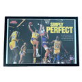 Vintage 1989 Sports Illustrated NBA Lakers vs Suns Print with Frame