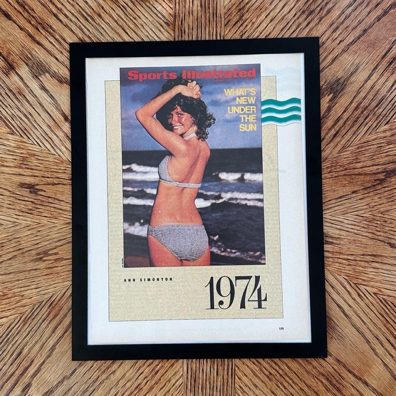 Sports Illustrated 1974 Swimsuit Cover Ann Simonton