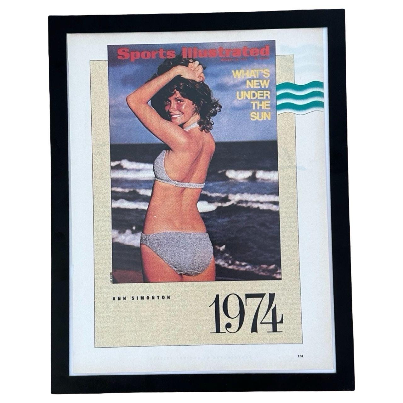 Sports Illustrated 1974 Swimsuit Cover Ann Simonton