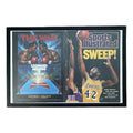 Vintage 1989 James Worthy "SWEEP!" x Leonard v. Hearns II Sports Illustrated Cover with Frame