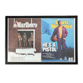 Vintage 1989 "He's a Pistol" Chris Jackson x Marlboro Sports Illustrated Cover with Frame