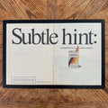 Merit Subtle Hint Enriched Flavor Vintage Cigarette Ad