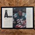Sports Illustrated Look Back In Anger Louis Oliver Dolphins Vintage Football