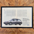 Honda Civic Hatchback Predict The Future Vintage Car Ad