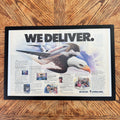 USPS Express Mail We Deliver Vintage Eagle Postal Ad
