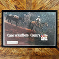 Marlboro Come To Marlboro Country Vintage Cowboy Cigarette Ad