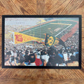 Vintage NFL Stadium Kansas City Chiefs Raiders Game Day Football Page