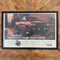 Mazda 4x4 B2600i Conquer The Great Divide Vintage Truck Ad