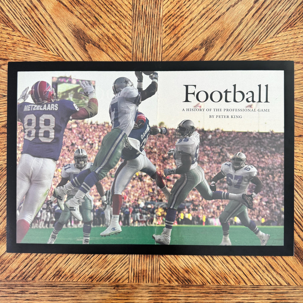 Football A History Of The Professional Game Peter King Vintage NFL Cowboys