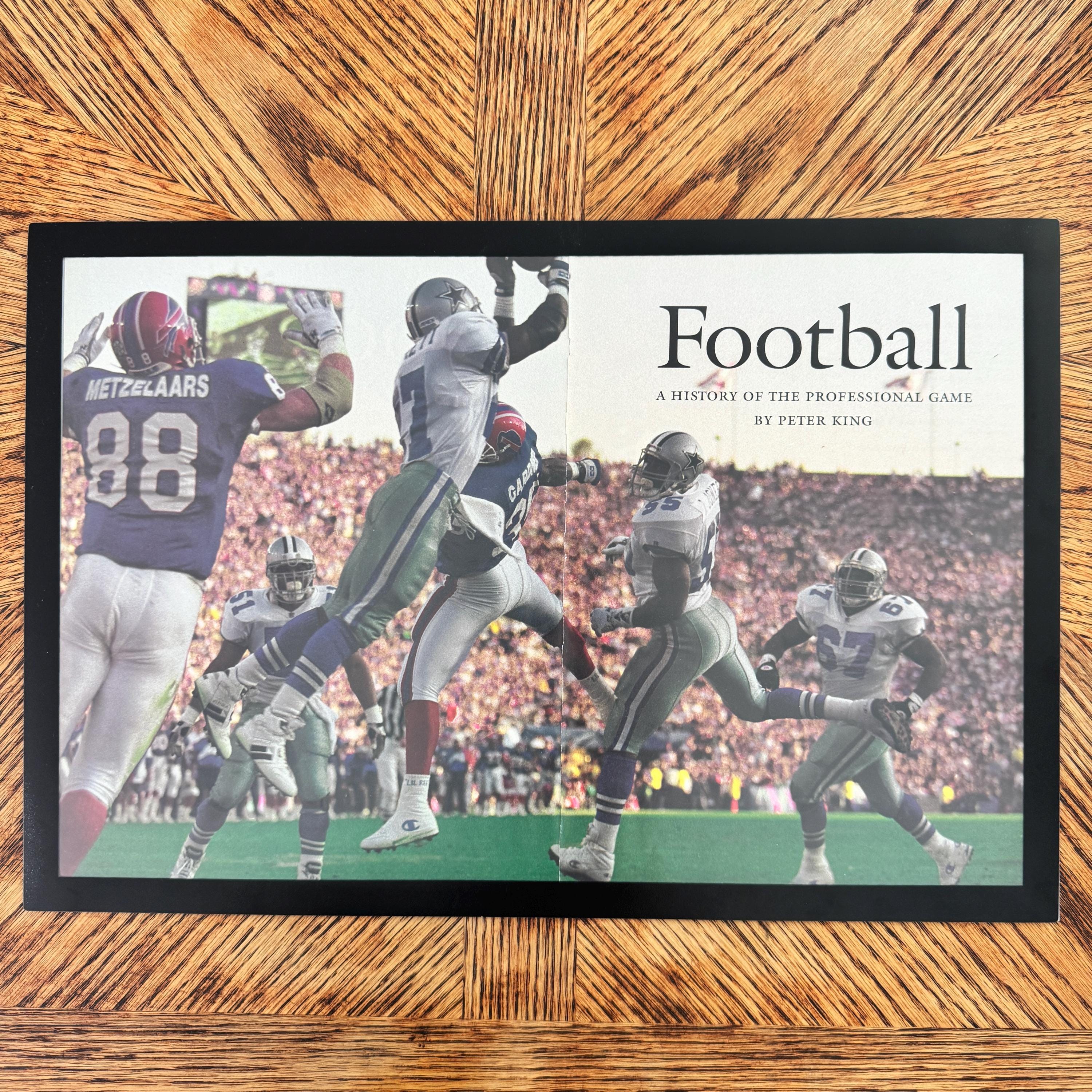 Football A History Of The Professional Game Peter King Vintage NFL Cowboys