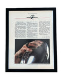 Super Bowl XIX 49ers Vince Lombardi Trophy Ring Vintage NFL Football Print