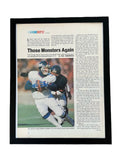 Chicago Bears Those Monsters Again Mike Singletary Vintage NFL Football Print