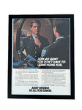Army Reserve Be All You Can Be Vintage Military Recruitment Ad Print