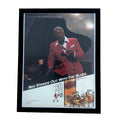 Johnnie Walker Red Scotch Whisky 1983 Joe Williams Blues Framed Vintage Magazine Ad