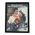 HBO In November Officer And A Gentleman 1983 Framed Vintage Magazine Ad