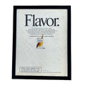 Merit Cigarettes Flavor Enriched 1988 Framed Vintage Magazine Ad