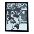 Vintage Football Number 32 Running Back Black And White Framed Magazine Photo