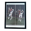 49ers Wright Intercepts Marino Super Bowl XIX Framed Vintage Magazine Photo