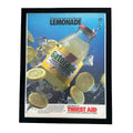 Gatorade Lemonade Thirst Aid 1986 Framed Vintage Magazine Ad