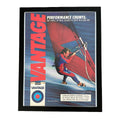 Vantage Performance Counts Windsurfing Framed Vintage Magazine Ad