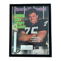 Sports Illustrated Howie Long Rough And Ready Raider 1985 Framed Vintage Cover