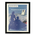 Kent Cigarettes The Experience You Seek Snowmobile 1986 Framed Vintage Magazine Ad